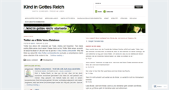 Desktop Screenshot of kind-in-gottes-reich.com